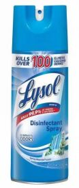 Lysol Disinfectant  Spray 12.5 oz Spring Water 12 ct