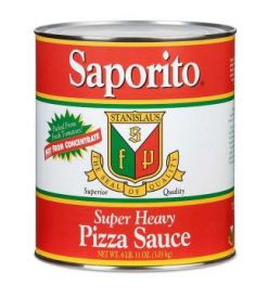 Pizza Sauce Extra Heavy 6/#10 Saporito's