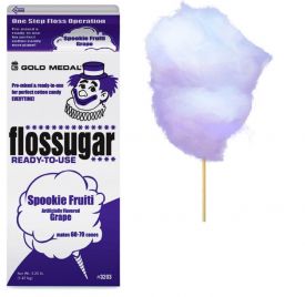 Flossugar: Spookie Fruity Grape 6/3.75 pound case