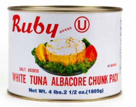 Tuna Albacore in Water-6/66.5 oz
