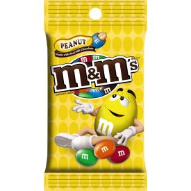 M&M Peanut Peg Bag 5.3 oz 12ct